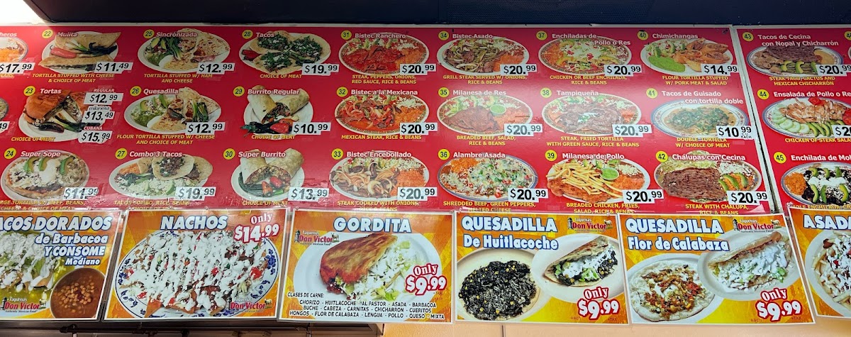 Taqueria Don Victor Menu - Image 5